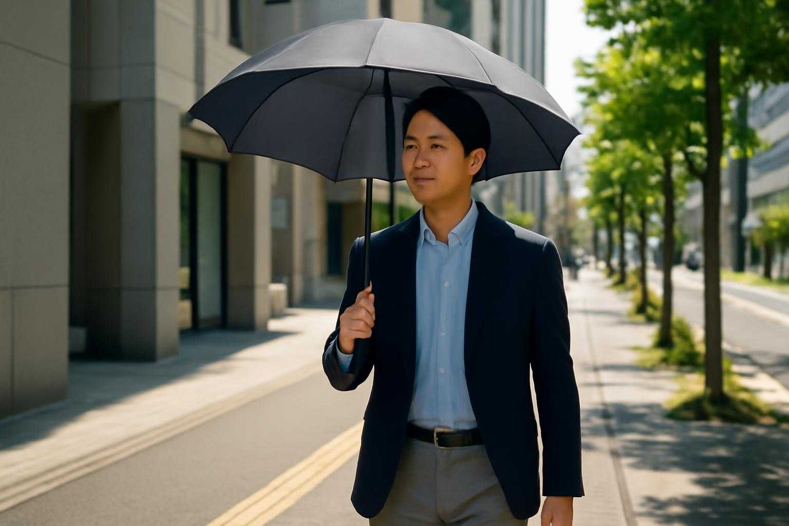 男性の日傘はいつから普及し始めた？浸透する理由と今の状況を解説
